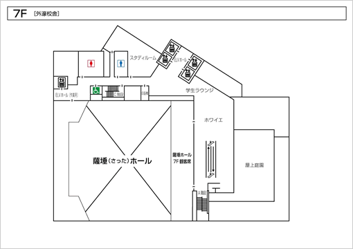 さったホール